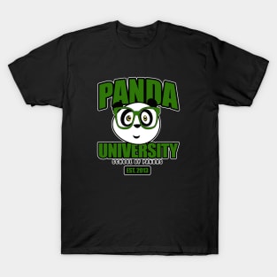 Panda University - Green T-Shirt